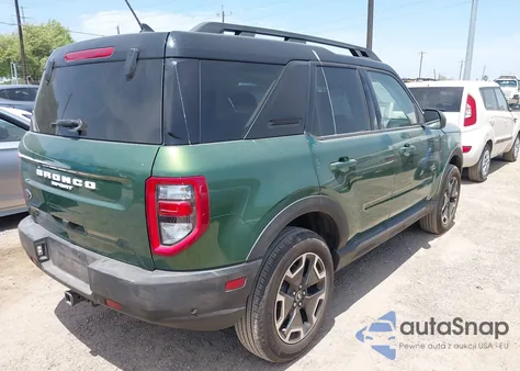 2023 Ford Bronco Sport Outer Banks from USA, damaged, VIN 3FMCR9C61PRD07626